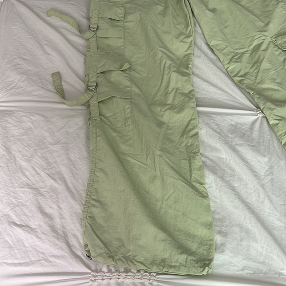 Lime green cargo pants - Picture 3 of 6